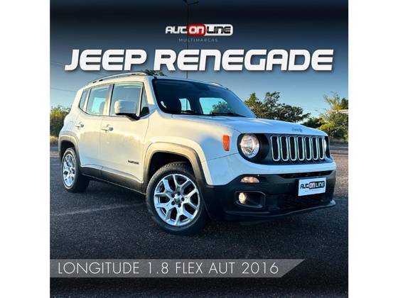 JEEP RENEGADE 1.8 16V FLEX LONGITUDE 4P AUTOMÁTICO